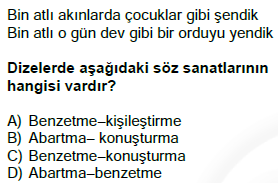 söz sanatları