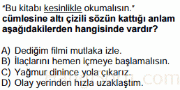 sözcükte anlam