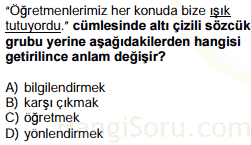 sözcükte anlam