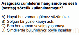 sözcükte anlam