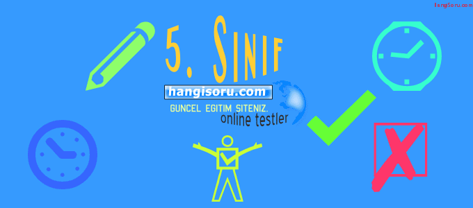 5. Sınıf Yapım Ekleri Testi ÇÖZ